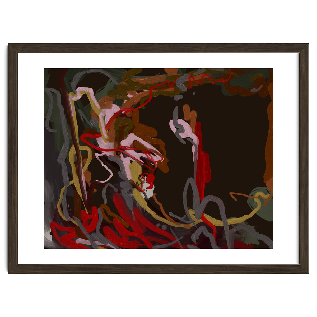 Abstract Fluidity oil painting