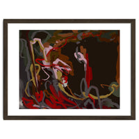 Abstract Fluidity oil painting