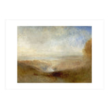 'Landscape with a River and a Bay in the Background', 1835, Oil on canvas, 123 x 93 cm. (Print Only) thumbnail