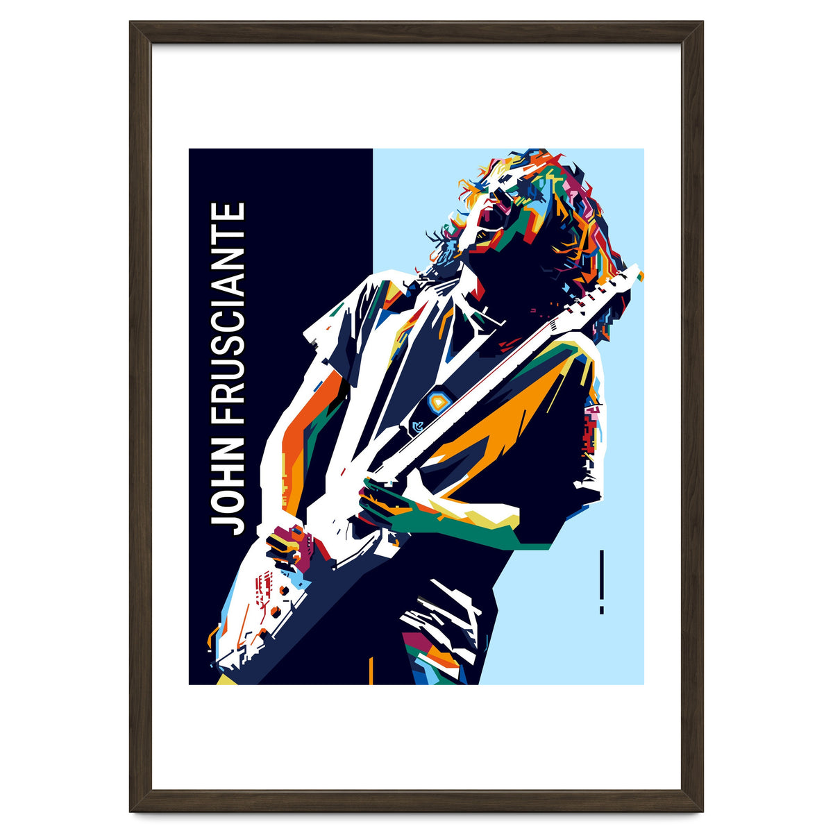 John Frusciante Style WPAP