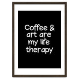 Coffee and art are my life therapy thumbnail