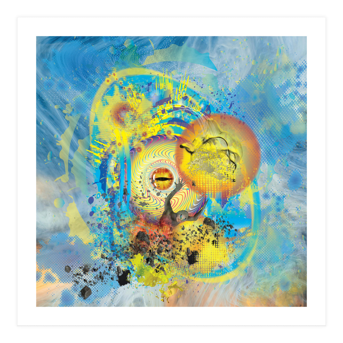 Alien Extraterrestrial Galaxy (Print Only)