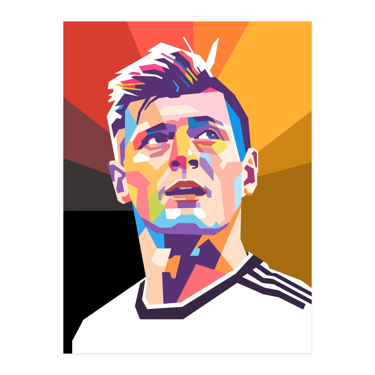Toni Kroos art (Print Only)