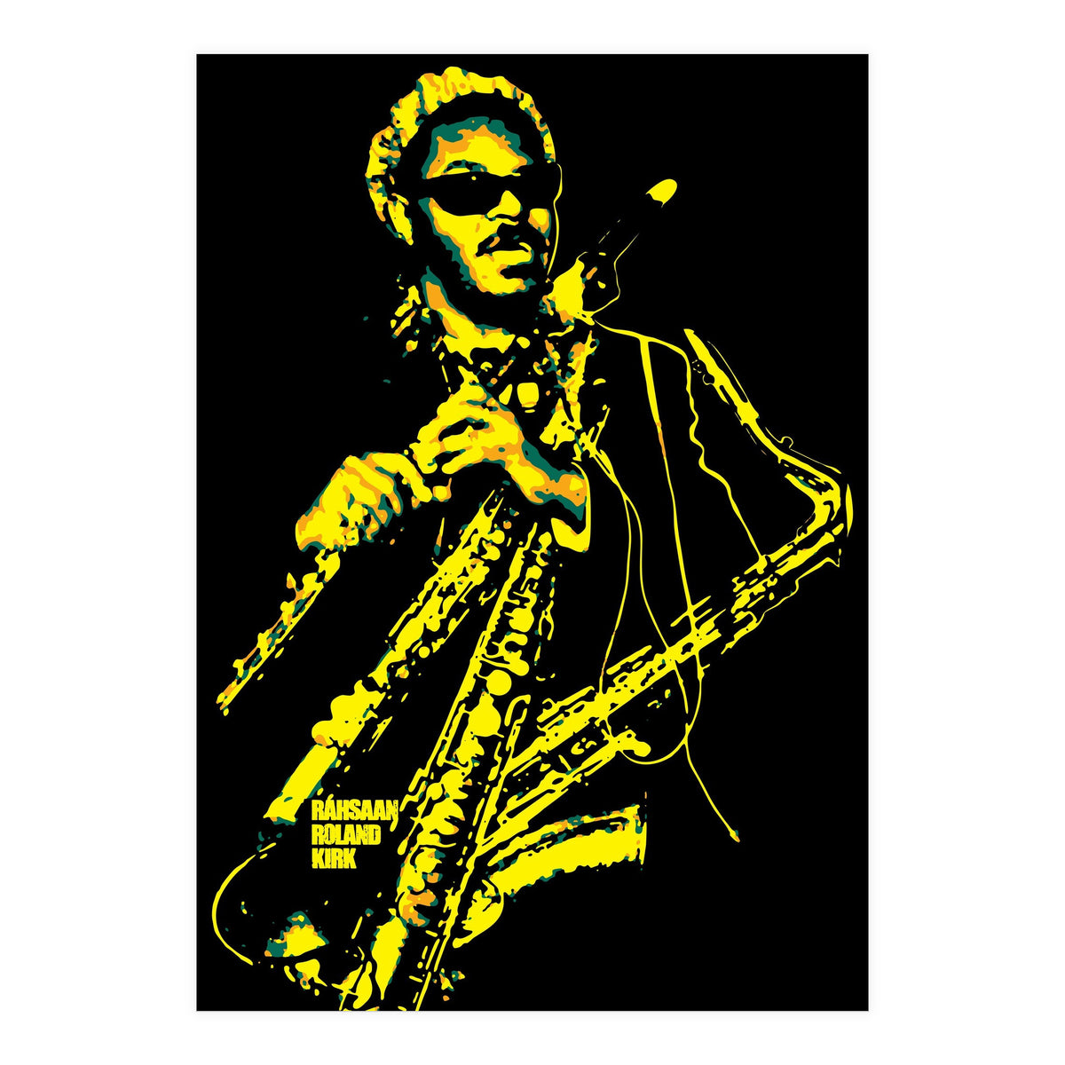 Rahsaan Roland Kirk v5 (Print Only)