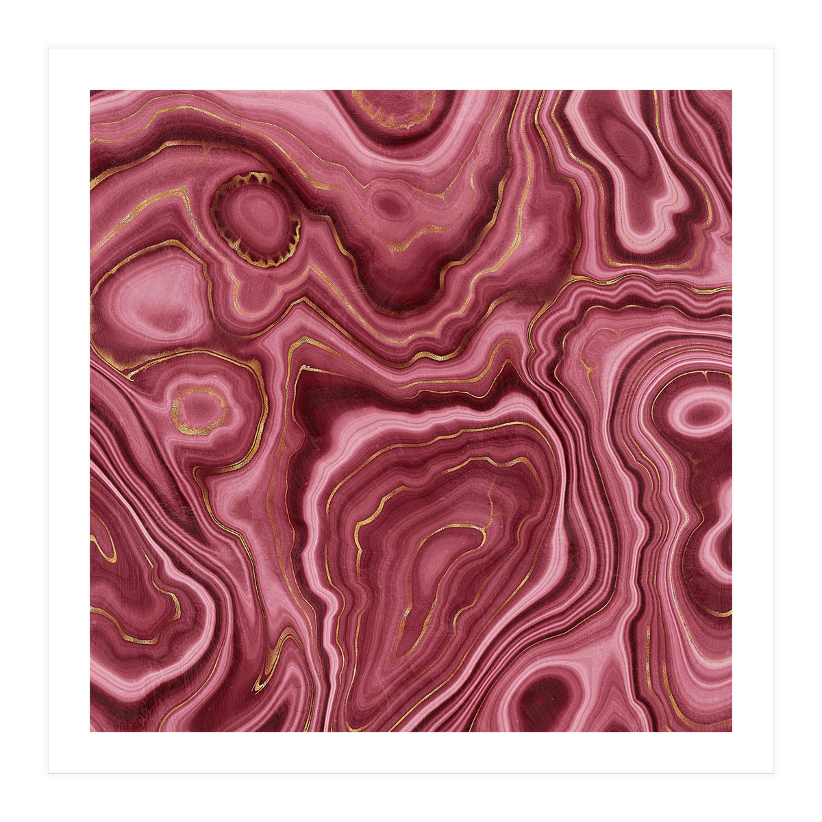 Red Agate Texture 06 (Print Only)