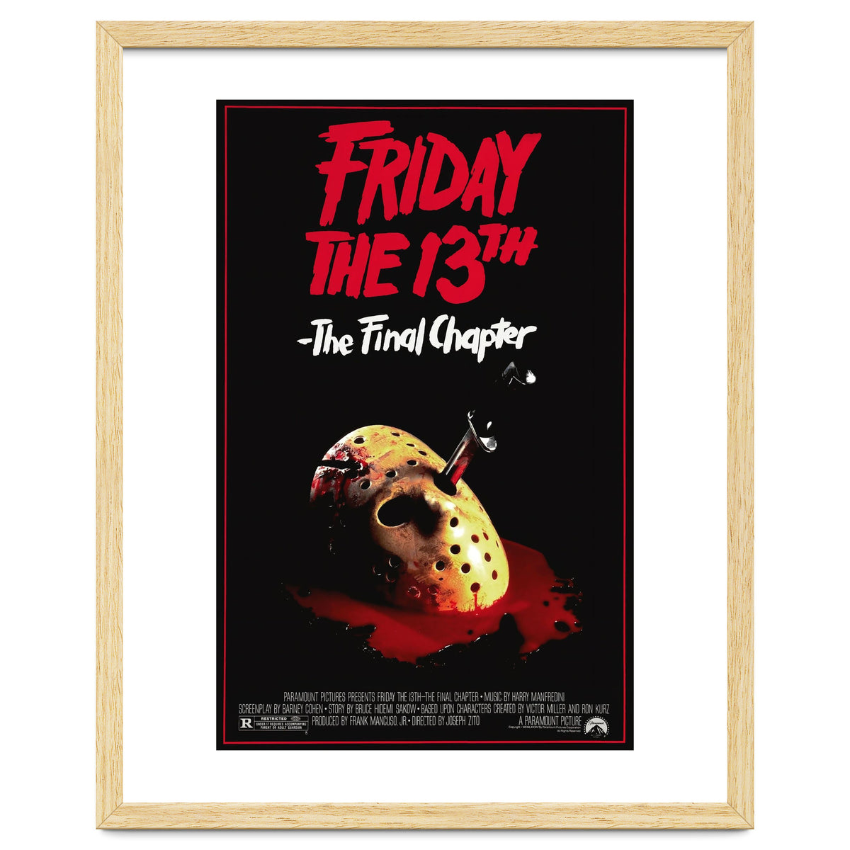 FRIDAY THE 13TH. THE FINAL CHAPTER (1984).