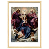 'The Coronation of the Virgin', ca. 1635, Spanish School, Oil on canvas, 176 cm x 124 cm, P01168. thumbnail