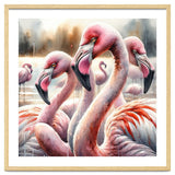 Watercolor Flamingos thumbnail