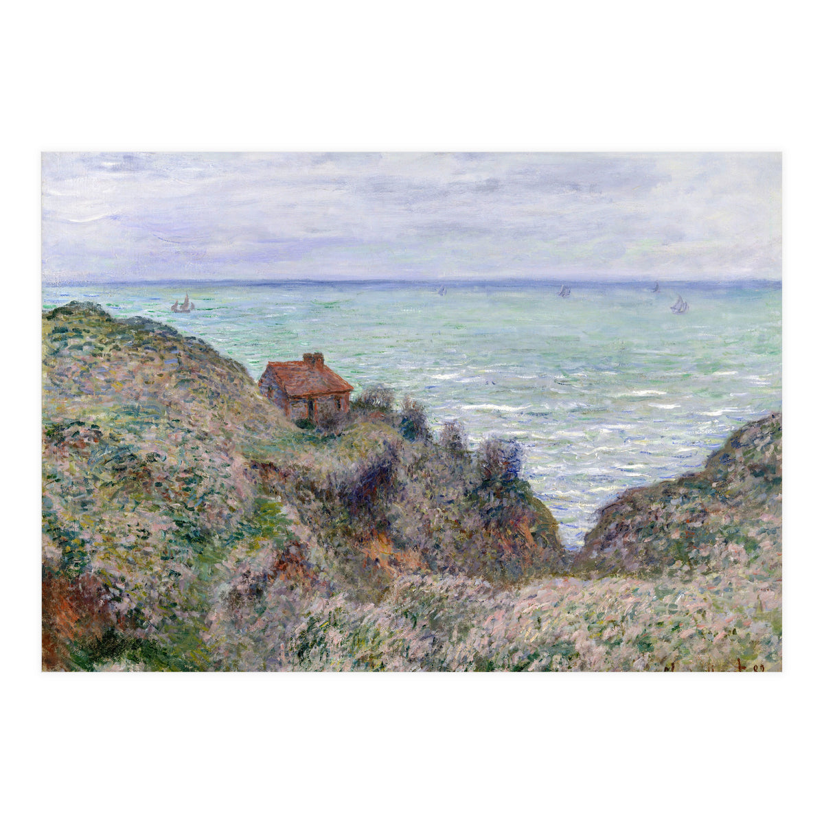 Cabin of the Customs Watch. (Print Only)