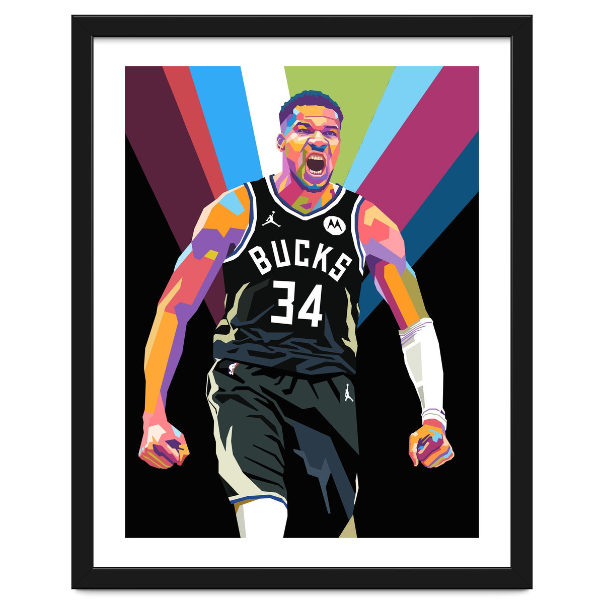Giannis Antetokounmpo art