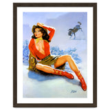 Pinup Girl Fell From A Wild Horse thumbnail