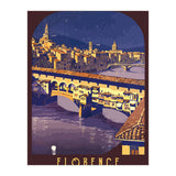 Florence At Night, The Bridge (Print Only) thumbnail
