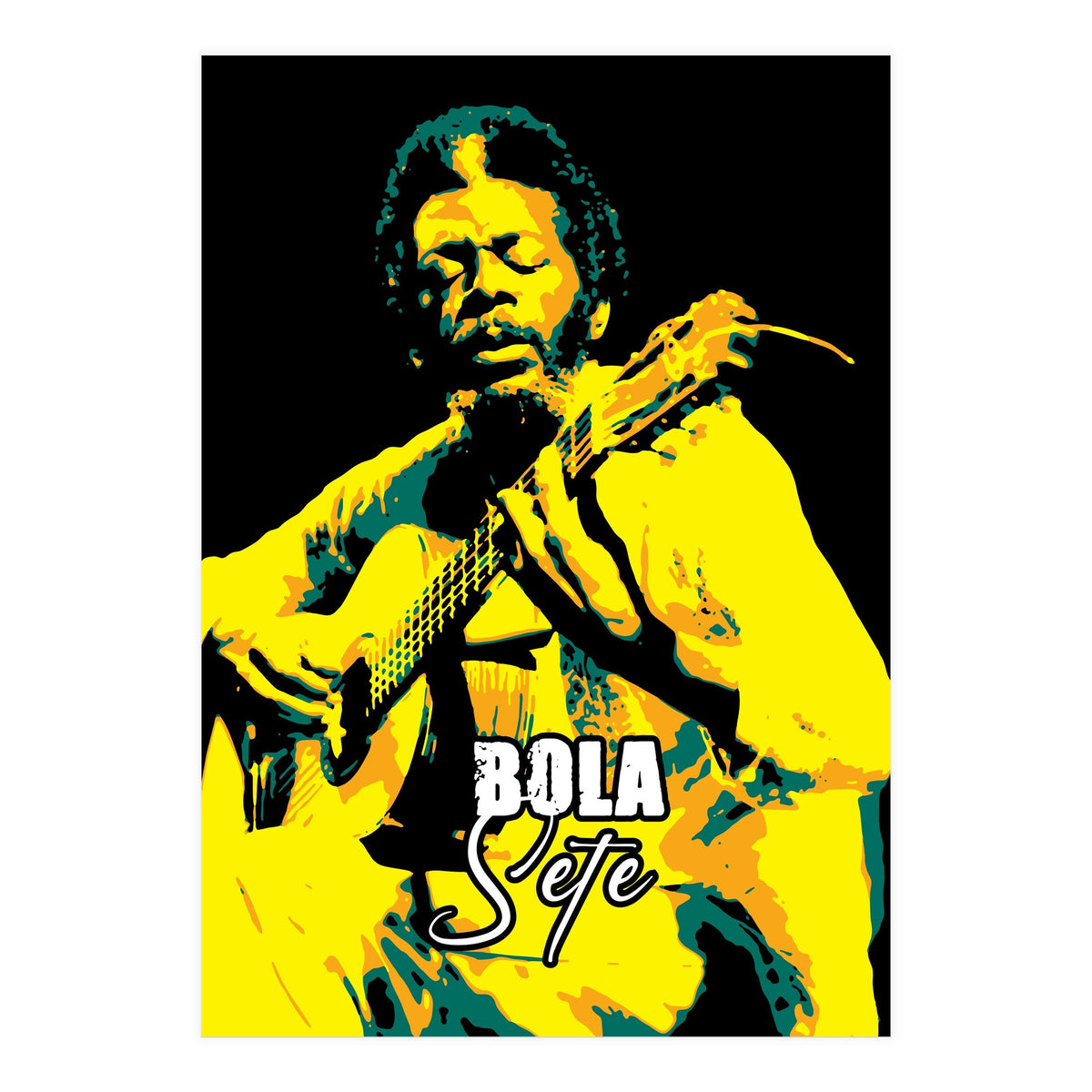 Bola Sete Brazilian Jazz Guitarist Legend (Print Only)