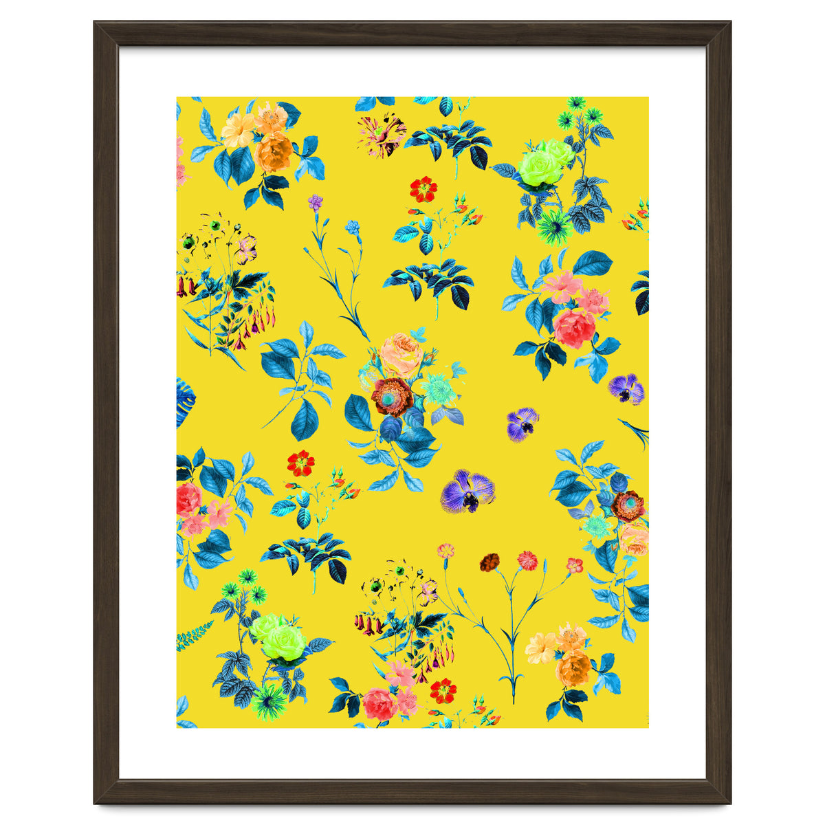 Floral Shower || #society6 #decor #buyart