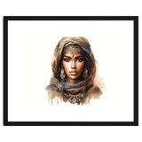 Desert Muse Watercolor Portrait thumbnail