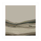 Muted Landscape oil painting  (Print Only) thumbnail