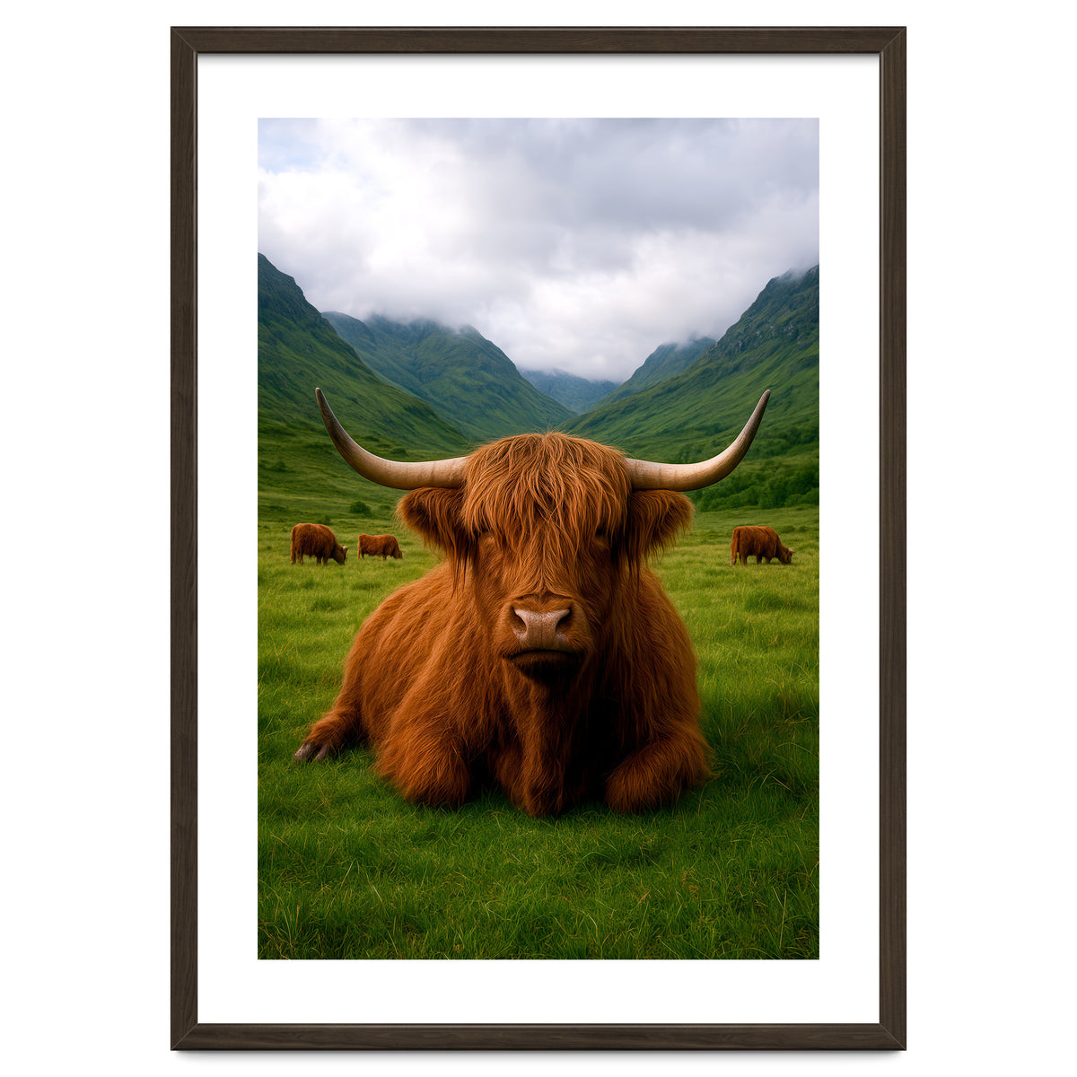 Highland Cow in Scotland