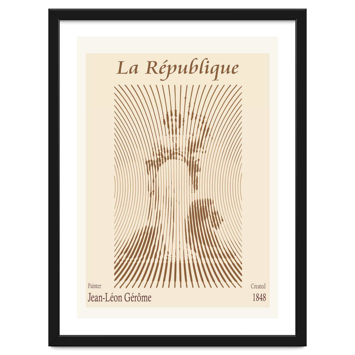 La République (1848) – Jean Léon Gérôme (french, 1824 1904)