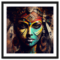 Midnight Warrior Woman Portrait