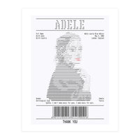 Receipt Art Adele (Print Only)