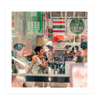 Through the Glass - Hong Kong (Print Only)