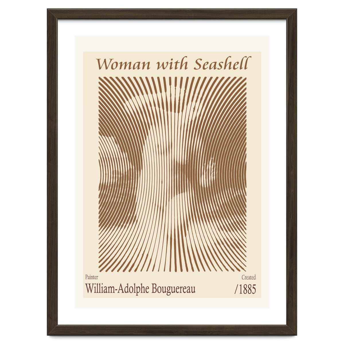 Woman With Seashell – William Adolphe Bouguereau (1885)