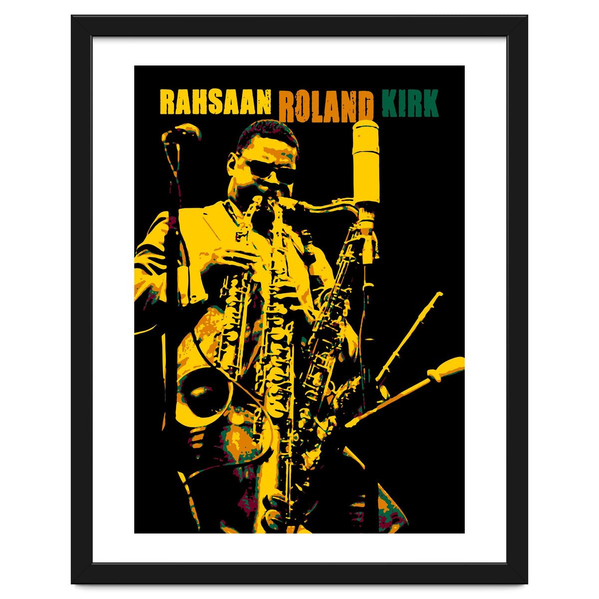 Rahsaan Roland Kirk Jazz Musician Legend 2