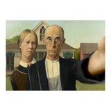 American Gothic - Grant Wood - Selfie (Print Only) thumbnail