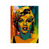 Marilyn Monroe Colorful abstract 3 (Print Only) thumbnail