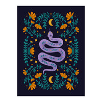 Mystical Series - Purple Snake (Print Only)