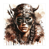 Modern Viking Woman Portrait (Print Only) thumbnail