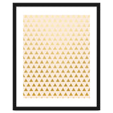 Blush + Gold Triangles #society6 #decor #buyart thumbnail