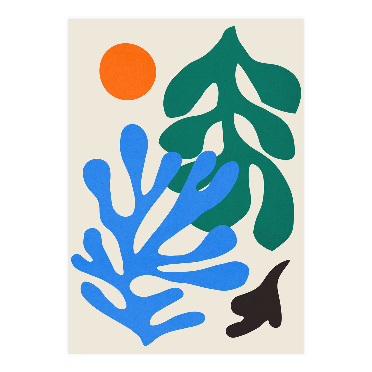 Floral matisse 6 (Print Only)