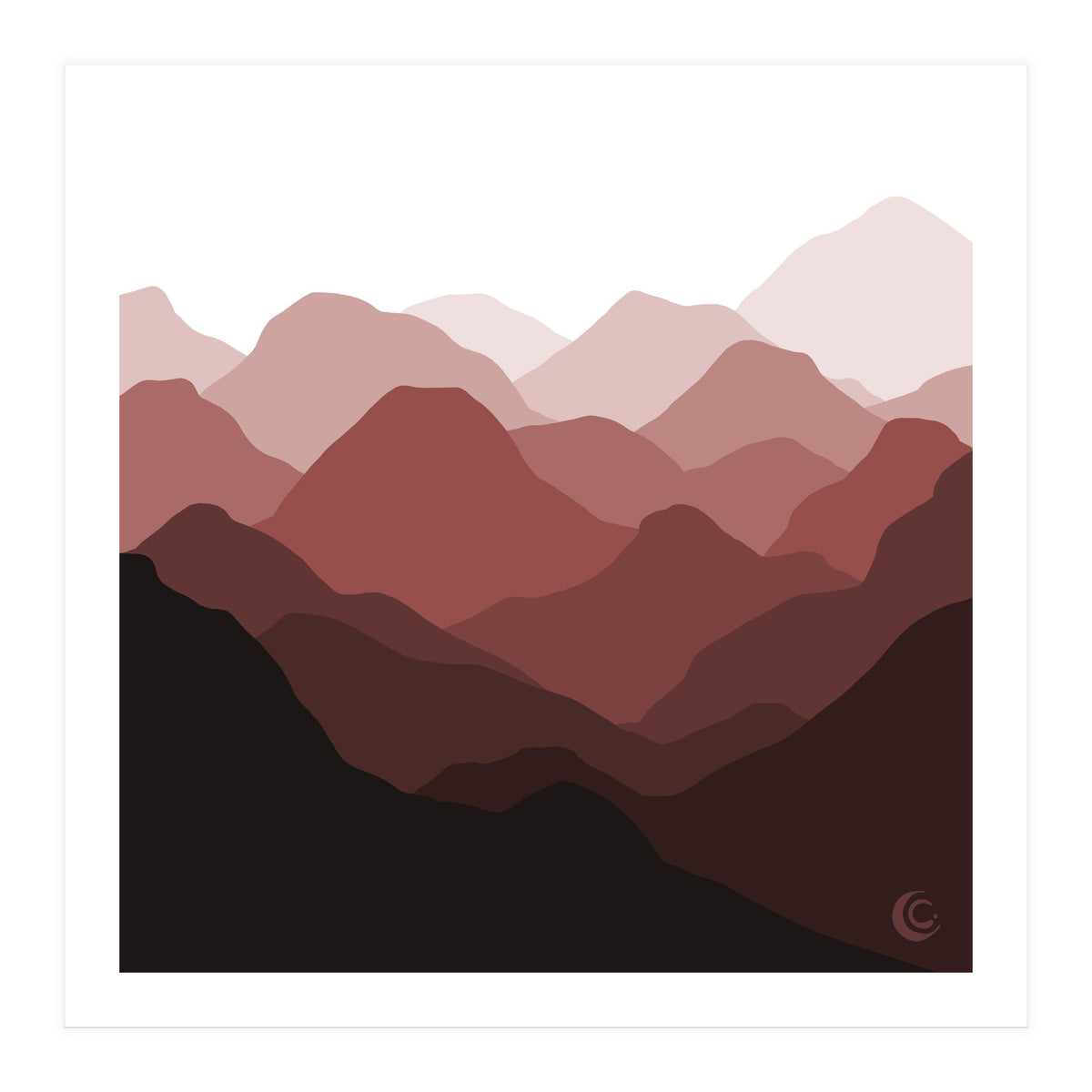 Earthly (Layers) (Print Only)