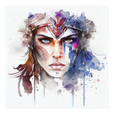 Watercolor Warrior Woman #1 (Print Only) thumbnail