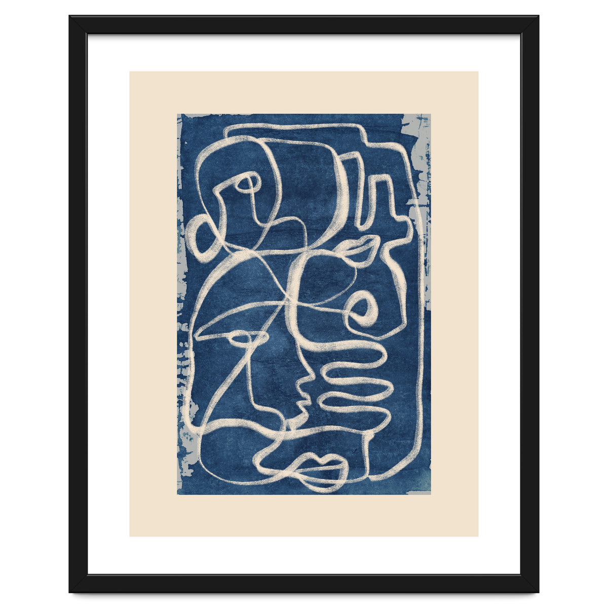 Bound By Line (indigo)