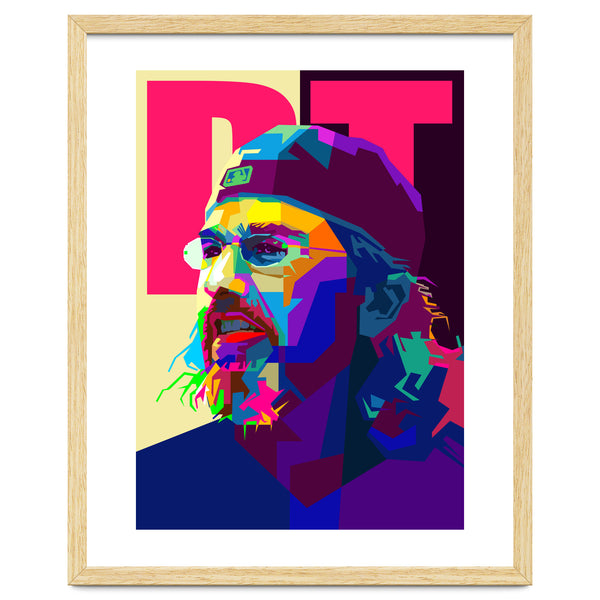 Mike Portnoy Drum Musician Pop Art WPAP