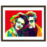 Marilyn Monroe And James Dean Pop Art WPAP thumbnail