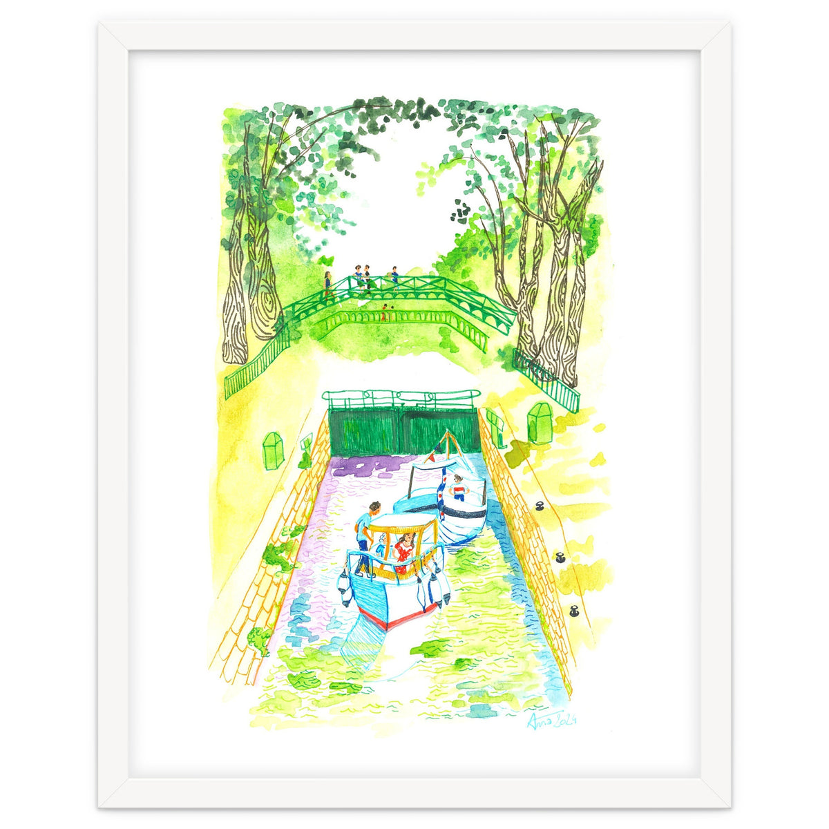 Paris Saint-Martin canal