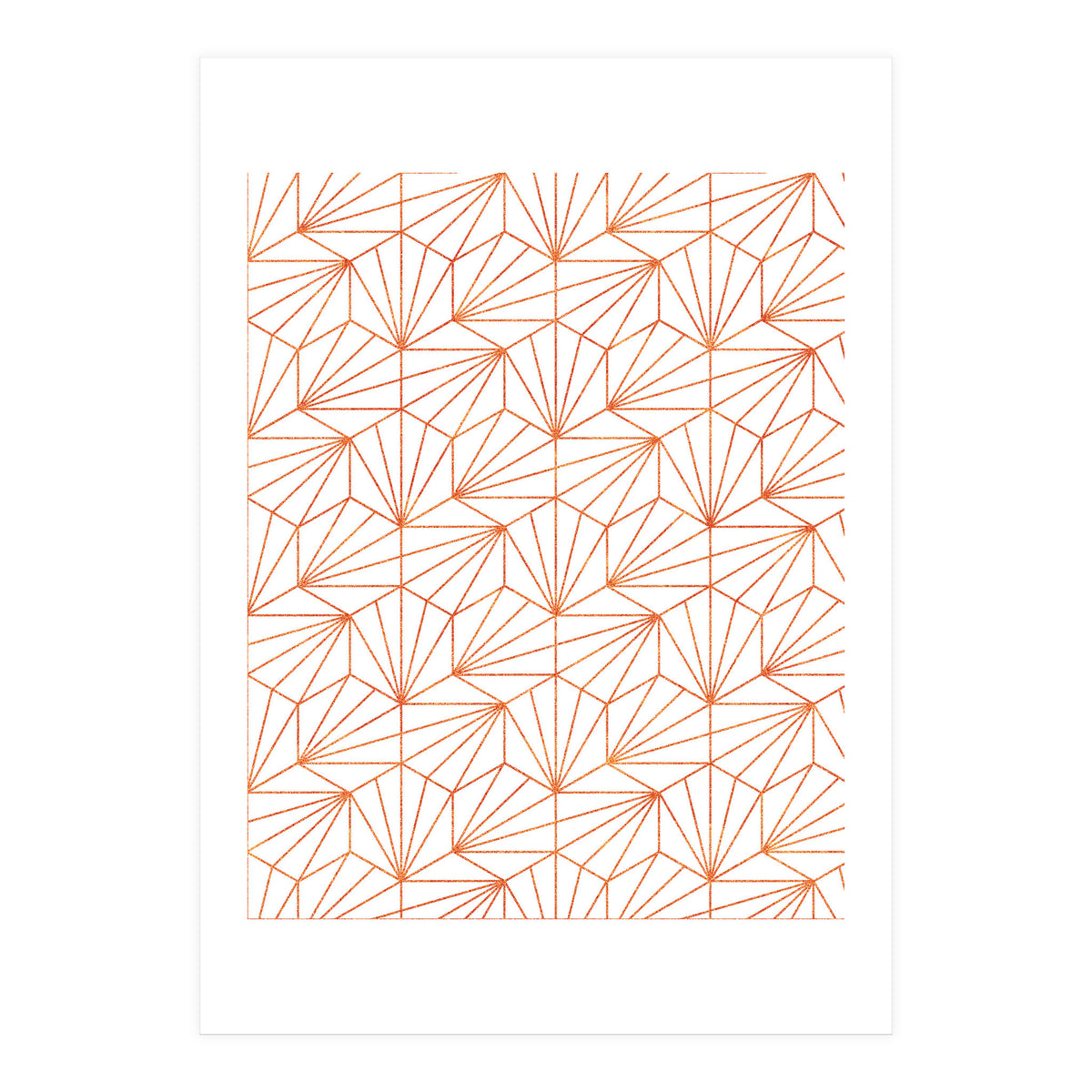 Rose Gold And White (Print Only)