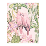 Pink Cockatoos in Love (Print Only) thumbnail