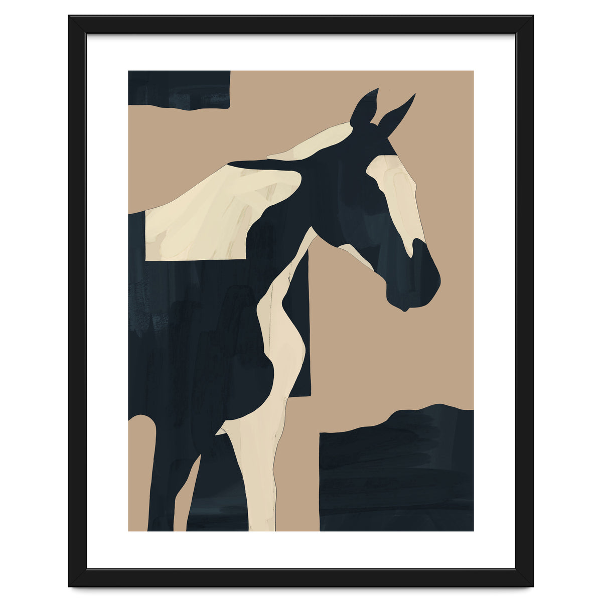 Abstract Minimal Horse 7