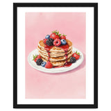 Berry Pancakes – Watercolor Breakfast Food thumbnail