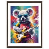 Koala Playing Guitar, Rock Graffiti thumbnail