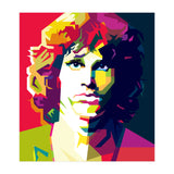Jim Morrison Legendary Rock Pop Art WPAP (Print Only) thumbnail