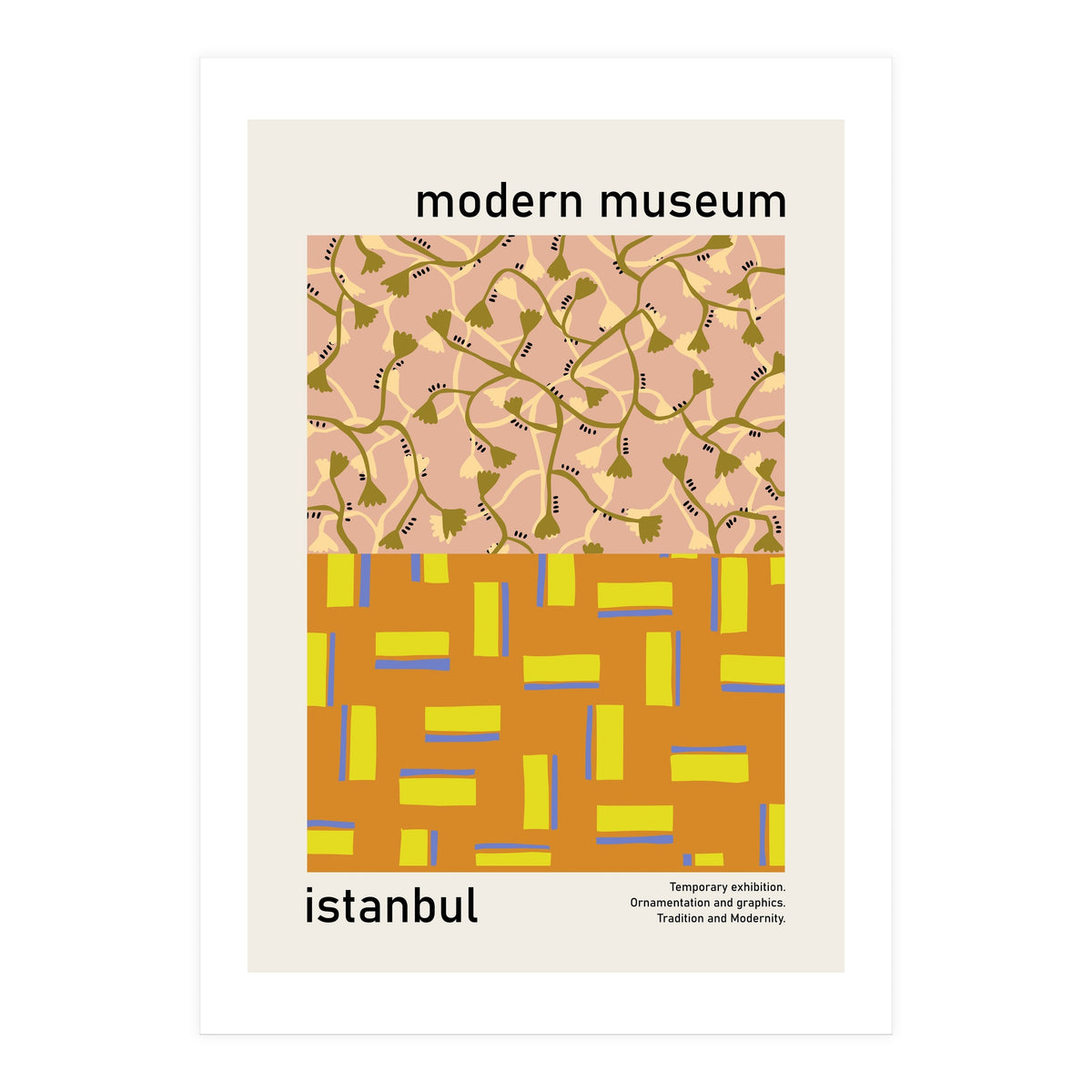 modern museum istanbul (Print Only)