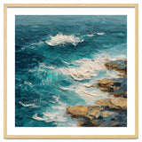 Dynamic Coastal Swell with Sculpted Turquoise Waves thumbnail