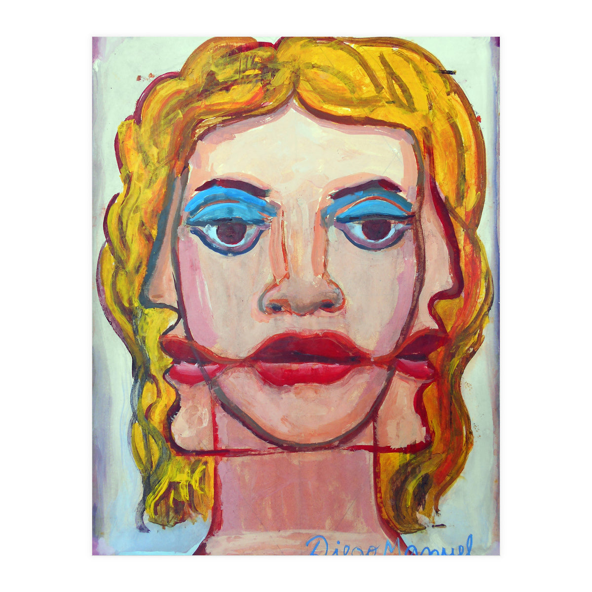 Cabeza De Mujer 5 (Print Only)