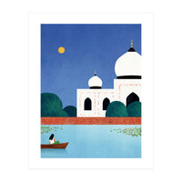 Taj Mahal Boat Ride (Print Only)