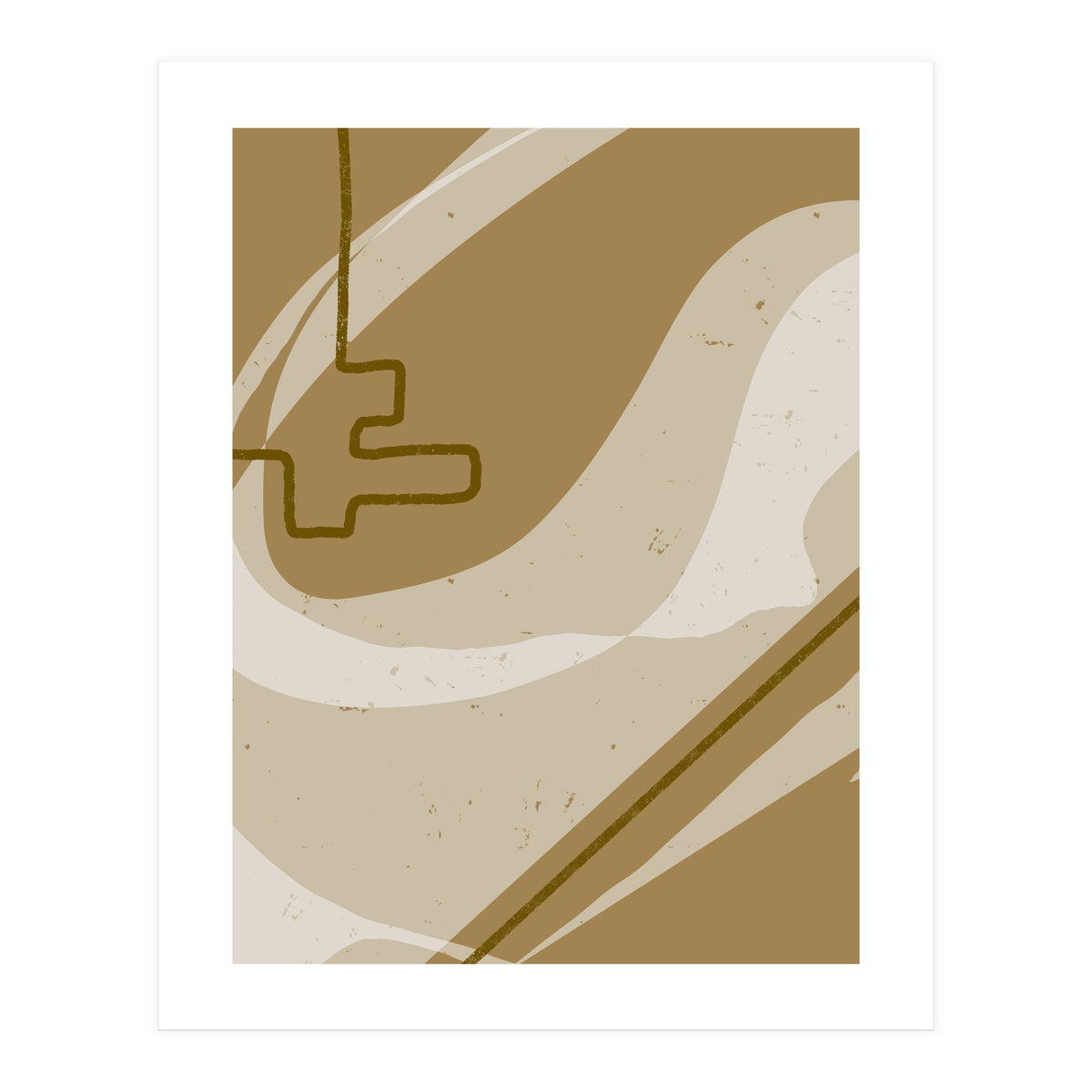 Harmony of Earth and Lines (Print Only)